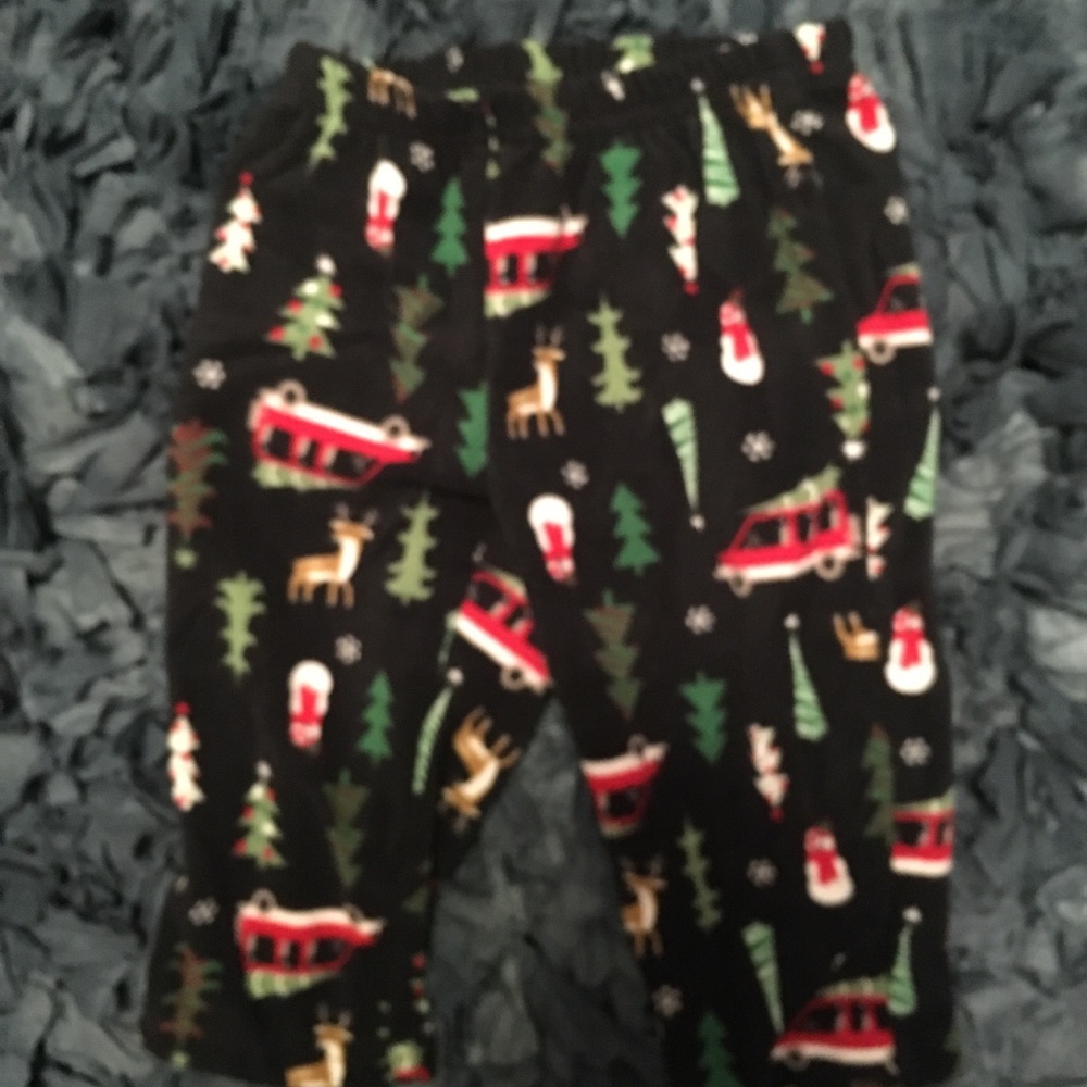 4/10$! Baby boy Christmas pj bottoms
